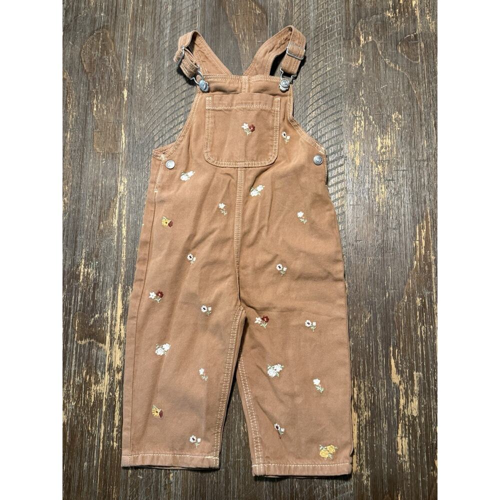 Zara Girls Overalls Size 2T